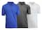 Galaxy By Harvic Short Sleeve Men's Pique Polo Shirt 3 Pack
